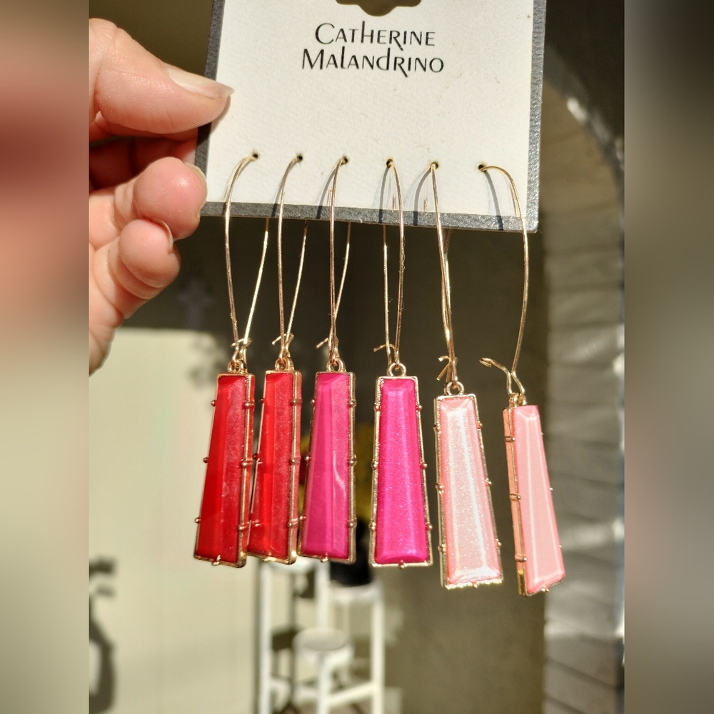 Catherine Malandrino Classy 3 pack Earrings
